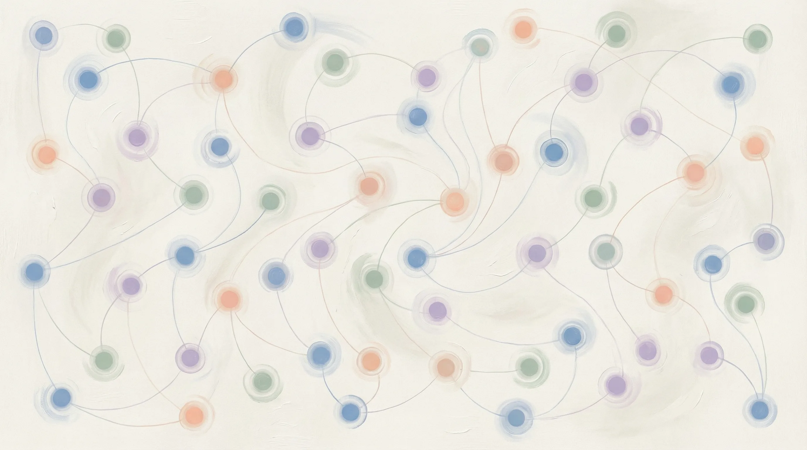A stylized image representing AI visibility and brand mentions